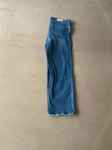 Wide Leg Cropped Jeans