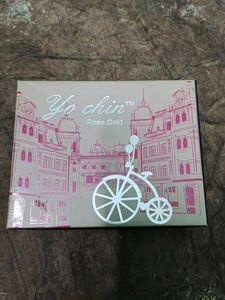 Perfume Rose Gold  In Bicycle Model Bottle
