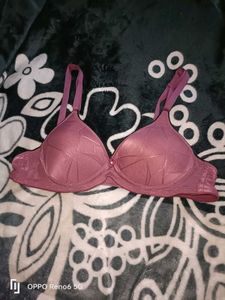 Branded Padded Mauve Bra Good Condition