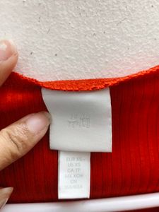 H&amp;M Ribbed Crop Top