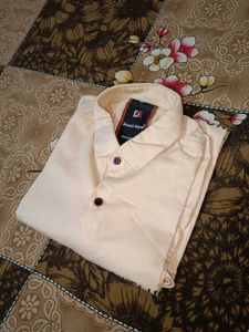 Cotton Silver Pink Shirt