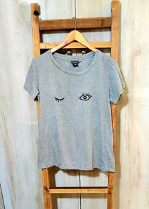 Grey Cotton Top Size-34-36