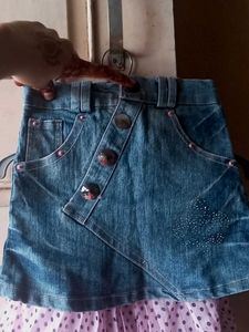 top and skirt for baby girl