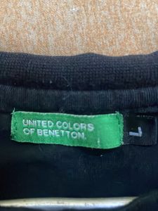 Benetton Navy Blue T-shirt