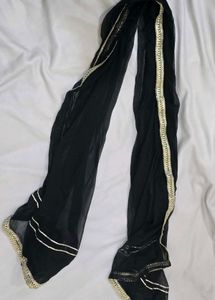 Elegant Black Floral Kurta Set