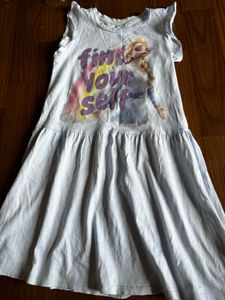 Cotton Summer Dress 6-8 Years Girl