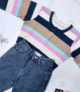 🌈Multicolor Tunic TOP