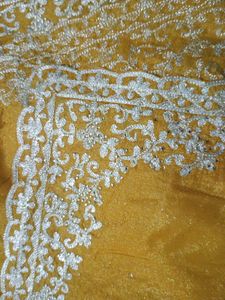 emrodary Saree yellow 💛