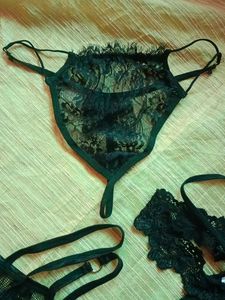 Black Thong Set (3 Pairs)