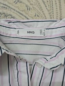 Mango Striped Shirt