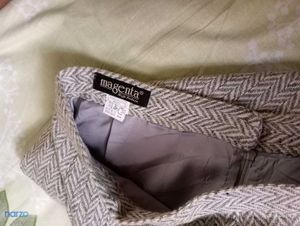 Korean Vintage Woolen Skirt.