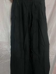Black Wide Leg Palazzo