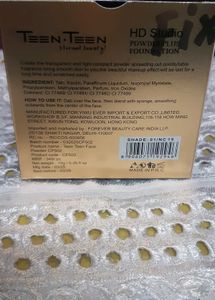 Teen HD Studio Powder Plus Foundation With Lipstik