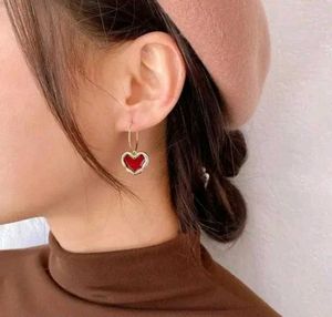 Heart Hoop Earrings