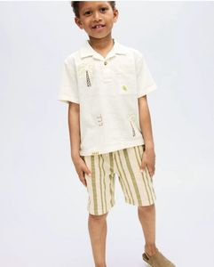 Embroidered Palm Tree Shirt