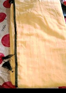 Georgatte Saree With Stitched Blouse