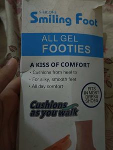 Silicone shoe for soft foot