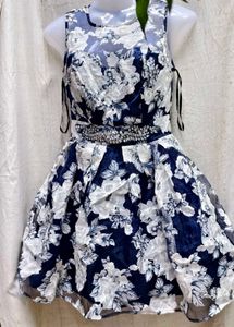 I. Floral Fit &amp; Flare Dress