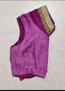 Sale✨Double Shaded Saree With Blouse