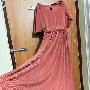 Fig Brand Peach Dress