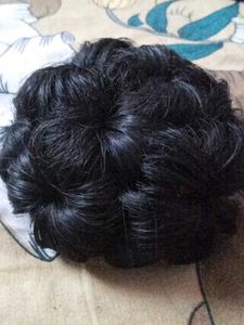 Black Hair Bun