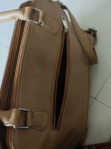 Tan Lapis O Lupo Handbag