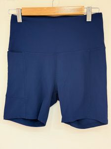 Navy Blue Athletic Shorts