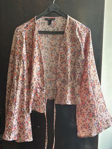 Floral Print Crop Top