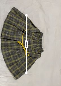 Plaid Mini Skirt