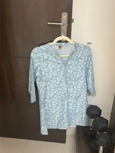 Floral Print Tunic Top