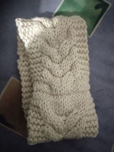 Handmade Knitted ear muffs for winter