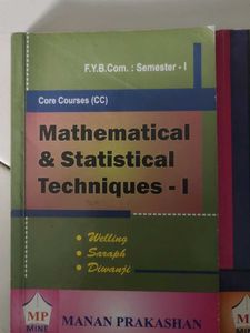 FYBCOM MATHEMATICS BOOK