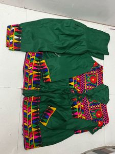 Navratri Special Green Embroidered Kurta Set