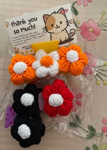 Crochet Flower Clutter