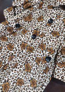 Brown🟤Floral Print Winter Top For 38 Bust