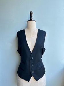 Classic navy blue waistcoat