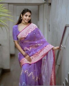 New women banarasi soft silk saree