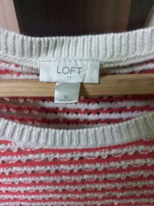 Striped Knit Sweater