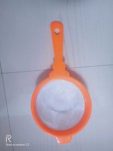 New Orange Plastic Sieve Strainer