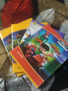 Cartoon Notebooks (Set of 4)