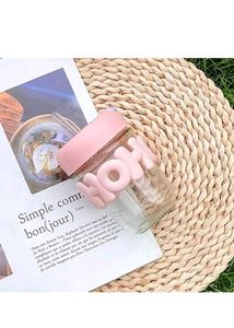 Cute Pearl Accent Glass Tumbler