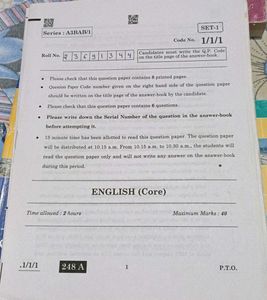 Class 12 CBSE BOARD question Papers