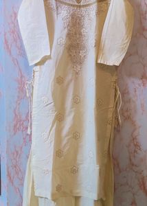Kurta Floor Length With Embroidery