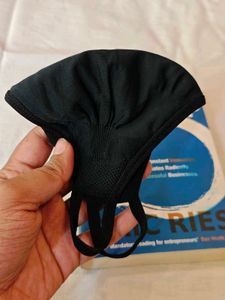Black Face Mask For Women, New, Not Used