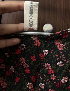 ADDYVERO Party Puff Sleeves Floral Print Women Mul