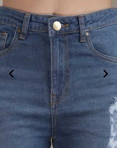 SHEIN High Rise distressed Boot Cut Jea