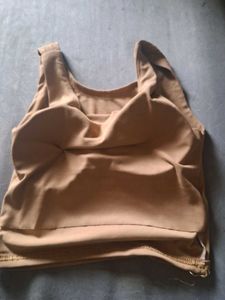 Tan Padded Tank Top