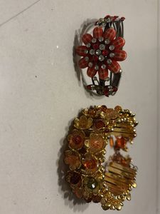 Floral Bangle Set