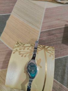 Titan Ladies&#39; Blue Leaf Watch