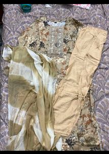 Kurti Pant Dupatta Used For 2 Times
